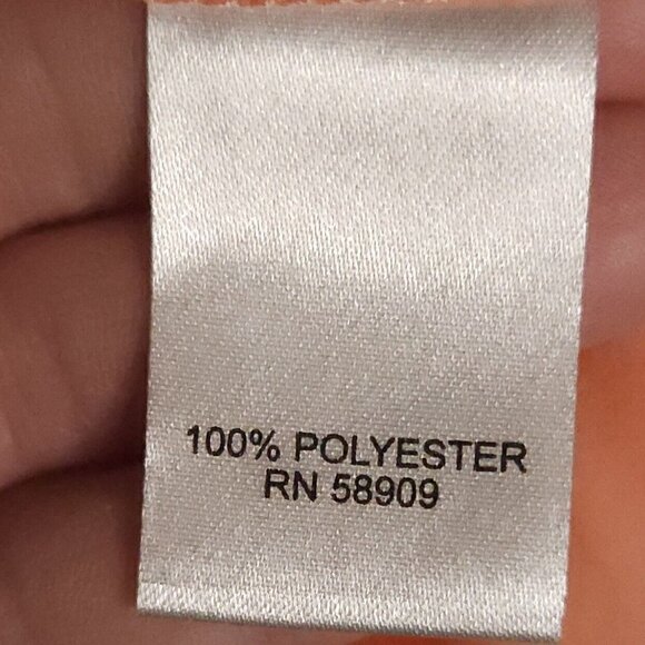 Gianni Bini Womens New Orange Flowy Cropped Bell Sleeve Blouse Small - Picture 8 of 8